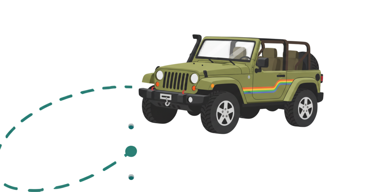 Wildlife safari symbol